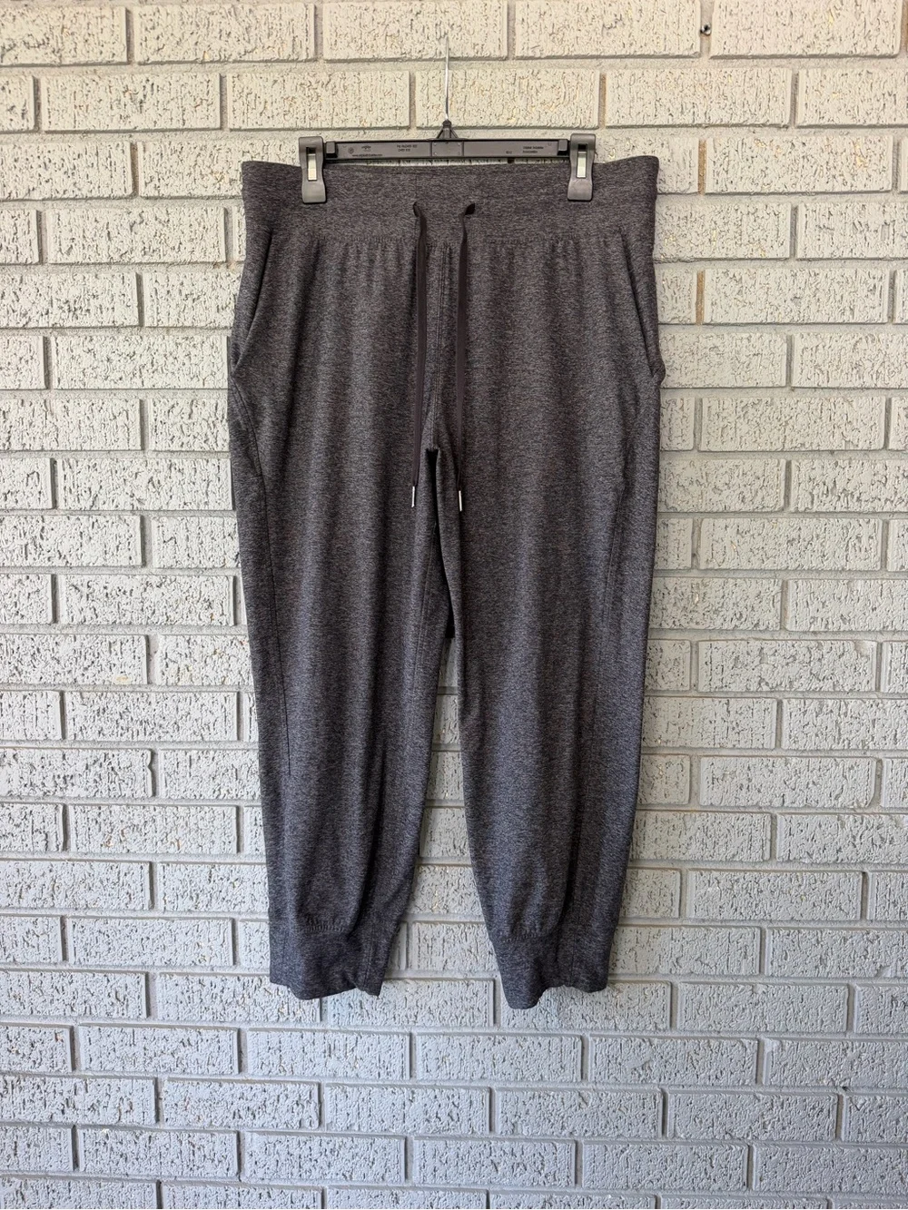 Lululemon Ready to Rulu High-Rise Cropped Jogger Heathered Raceway Grey Size 12